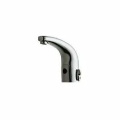Outlet 🎁 Chicago Faucets HyTronic® No Handle Sensor Bathroom Sink Faucet in Polished Chrome ❤️