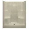 Flash Sale 🔥 Aquarius Industries Luxury 36 x 60 x 75 in. Alcove Shower Unit in White ❤️ -Cheap Chicago Faucets Store Query 103