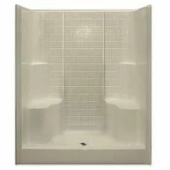 Flash Sale 🔥 Aquarius Industries Luxury 36 x 60 x 75 in. Alcove Shower Unit in White ❤️