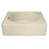 Buy ⭐ Aquarius Industries Luxury Acrylic Series 60 x 37-1/4 in. Soaker Alcove Bathtub with Right Drain in White 👍