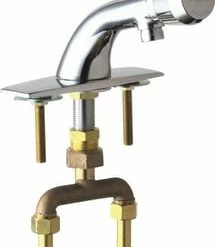 Best Pirce 💯 Chicago Faucets MVP™ Single Handle Metering Bathroom Sink Faucet in Polished Chrome 💯