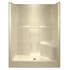 Cheapest 😉 Aquarius Industries Luxury Gelcoat Series 36-1/2 x 60 x 78-1/4 in. Alcove Shower Unit in White ❤️