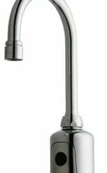 Promo 🎉 Chicago Faucets HyTronic® No Handle Sensor Bathroom Sink Faucet in Polished Chrome 🛒