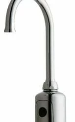 Flash Sale 💯 Chicago Faucets HyTronic® No Handle Sensor Bathroom Sink Faucet in Polished Chrome ✔️