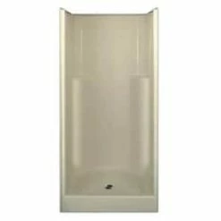 Cheapest ❤️ Aquarius Industries Luxury Gelcoat Series 36 x 36 x 78-3/4 in. Alcove Shower Unit in White 🔔
