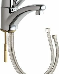 Top 10 😀 Chicago Faucets Marathon™ Single Handle Centerset Bathroom Sink Faucet in Polished Chrome ⌛
