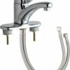 Best Sale 🛒 Chicago Faucets Hot and Cold Water Mixing Sink Faucet with Single-Handle in Polished Chrome ❤️ -Cheap Chicago Faucets Store Query 53