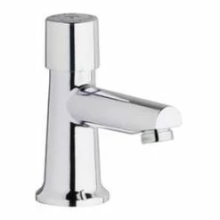 Buy ❤️ Chicago Faucets MVP™ Single Handle Metering Bathroom Sink Faucet in Polished Chrome ✨