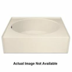 Cheap 😍 Aquarius Industries AcrylX™ 60 x 42 in. Soaker Alcove Bathtub Center Drain in White 😉
