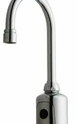 Brand new 😍 Chicago Faucets HyTronic® No Handle Sensor Bathroom Sink Faucet in Polished Chrome 🎁