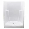 Coupon ❤️ Aquarius Industries 60 x 34-1/4 x 74 in. Alcove Shower Unit in White ⭐ -Cheap Chicago Faucets Store Query 72