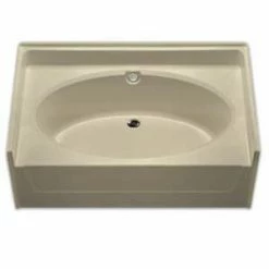 Wholesale ✨ Aquarius Industries AcrylX™ 60 x 37 in. Soaker Alcove Bathtub Center Drain in White 🛒