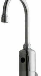 Best Sale 🎉 Chicago Faucets HyTronic® No Handle Sensor Bathroom Sink Faucet in Polished Chrome 😍