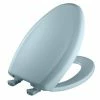 Wholesale ❤️ Bemis Elongated Closed Front Toilet Seat with Cover in Regency Blue ⭐ -Cheap Chicago Faucets Store Query 163