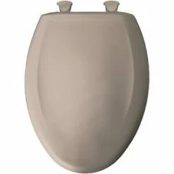 Best reviews of ⭐ Bemis Elongated Closed Front Toilet Seat with Cover in Fawn Beige 🎉 -Cheap Chicago Faucets Store Query 168