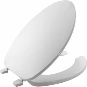 Wholesale ๐ Bemis Elongated Open Front Toilet Seat with Cover in White ๐ฏ 3 Wholesale ๐ Bemis Elongated Open Front Toilet Seat with Cover in White ๐ฏ