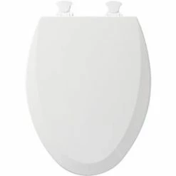 Budget 😀 Bemis Elongated Closed Front Toilet Seat with Cover in Cotton 🎉 -Cheap Chicago Faucets Store Query 33