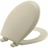 Cheapest ⭐ Bemis Round Closed Front Toilet Seat with Cover in Bone ❤️ -Cheap Chicago Faucets Store Query 40